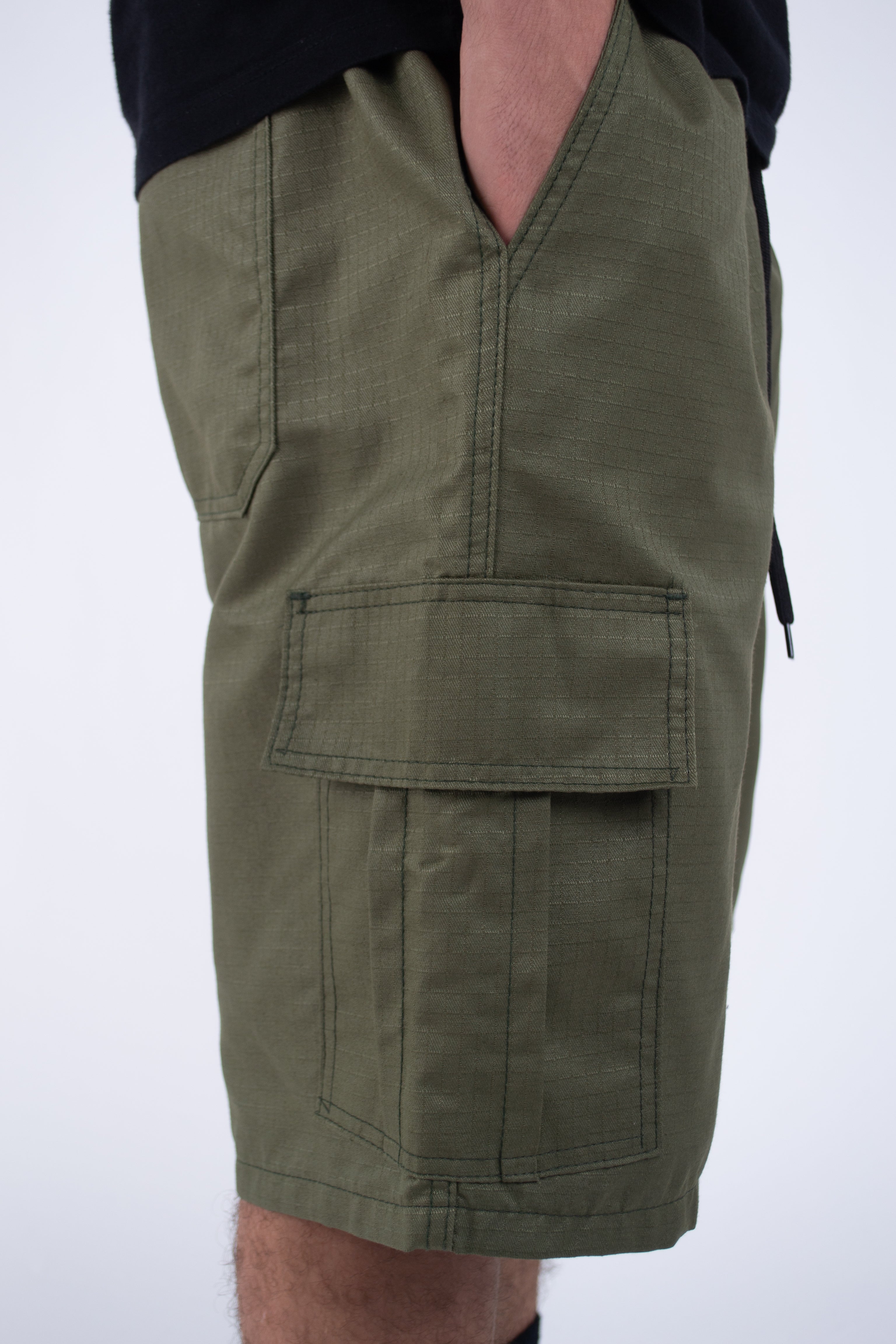 Bermuda Cargo Rip Stop Basic Verde