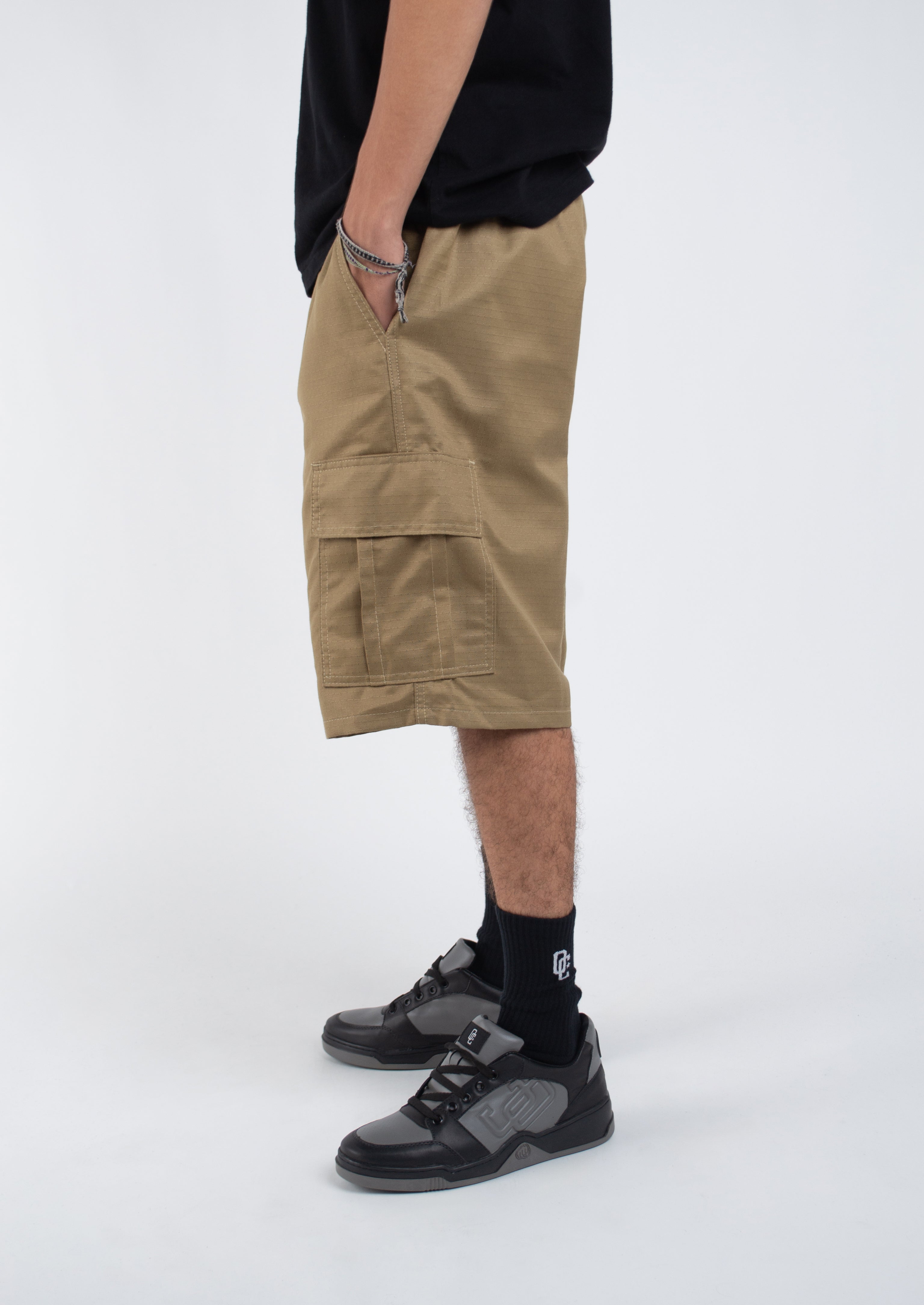 Bermuda Cargo Rip Stop Basic Bege