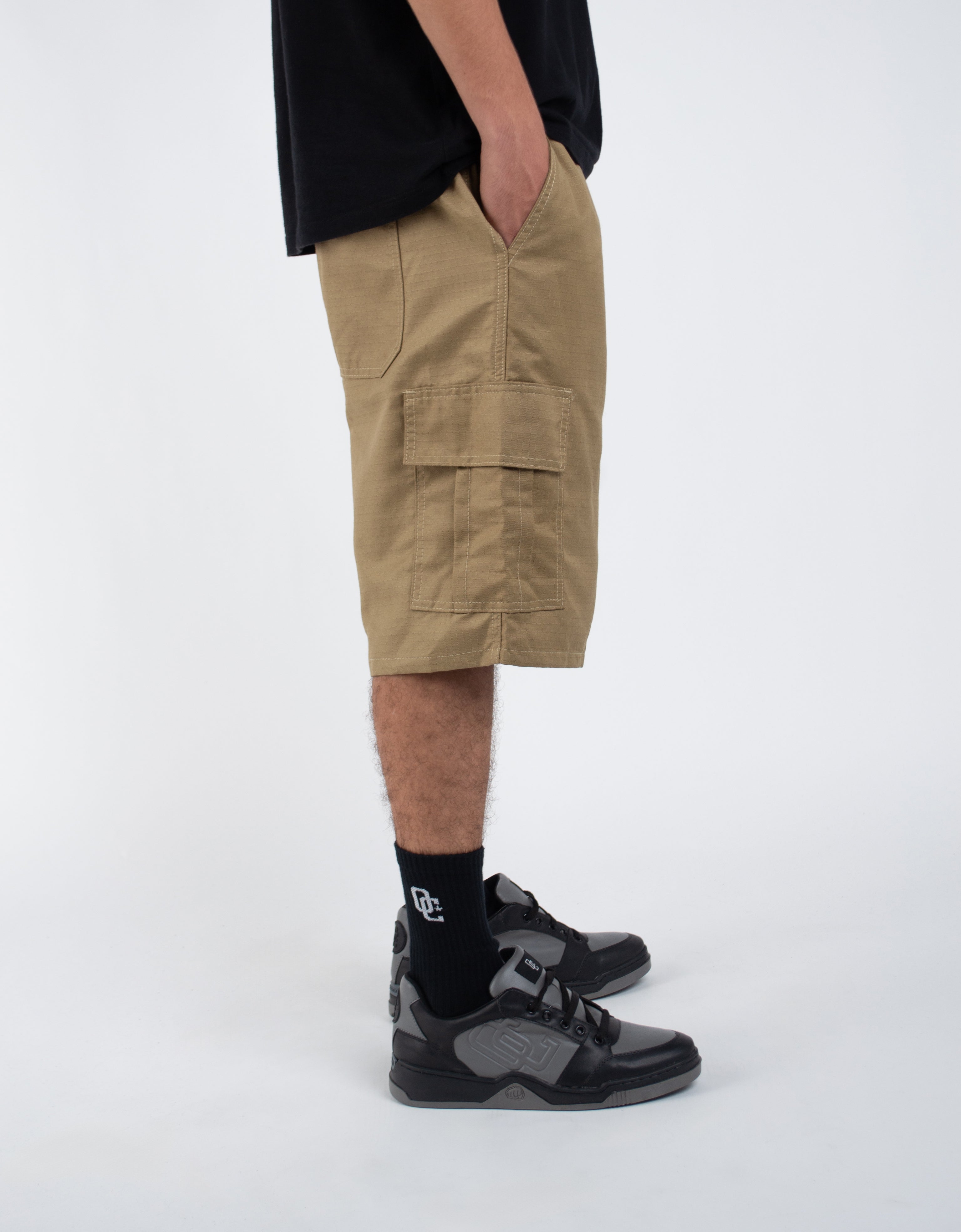 Bermuda Cargo Rip Stop Basic Bege