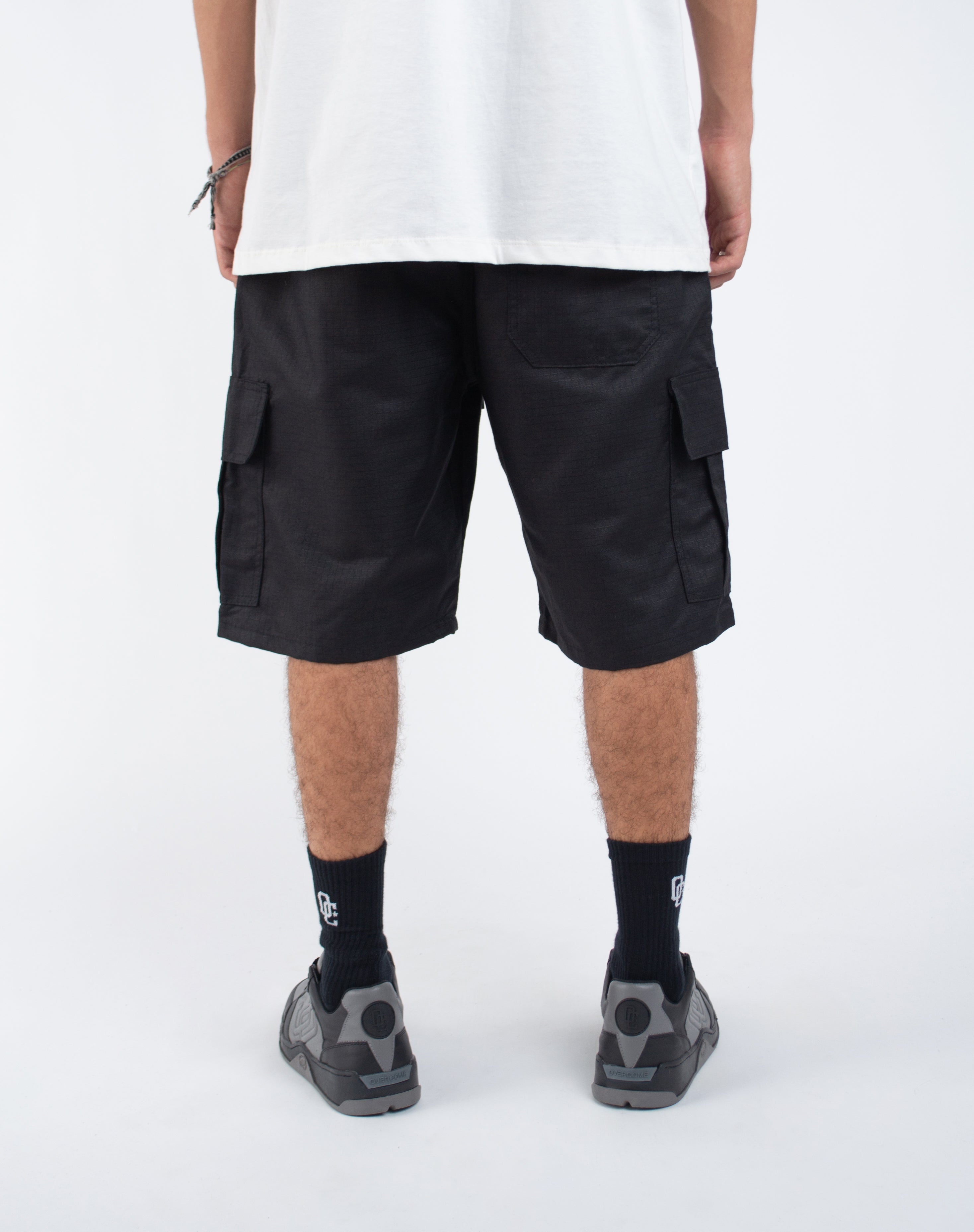 Bermuda Cargo Rip Stop  Basic Preta