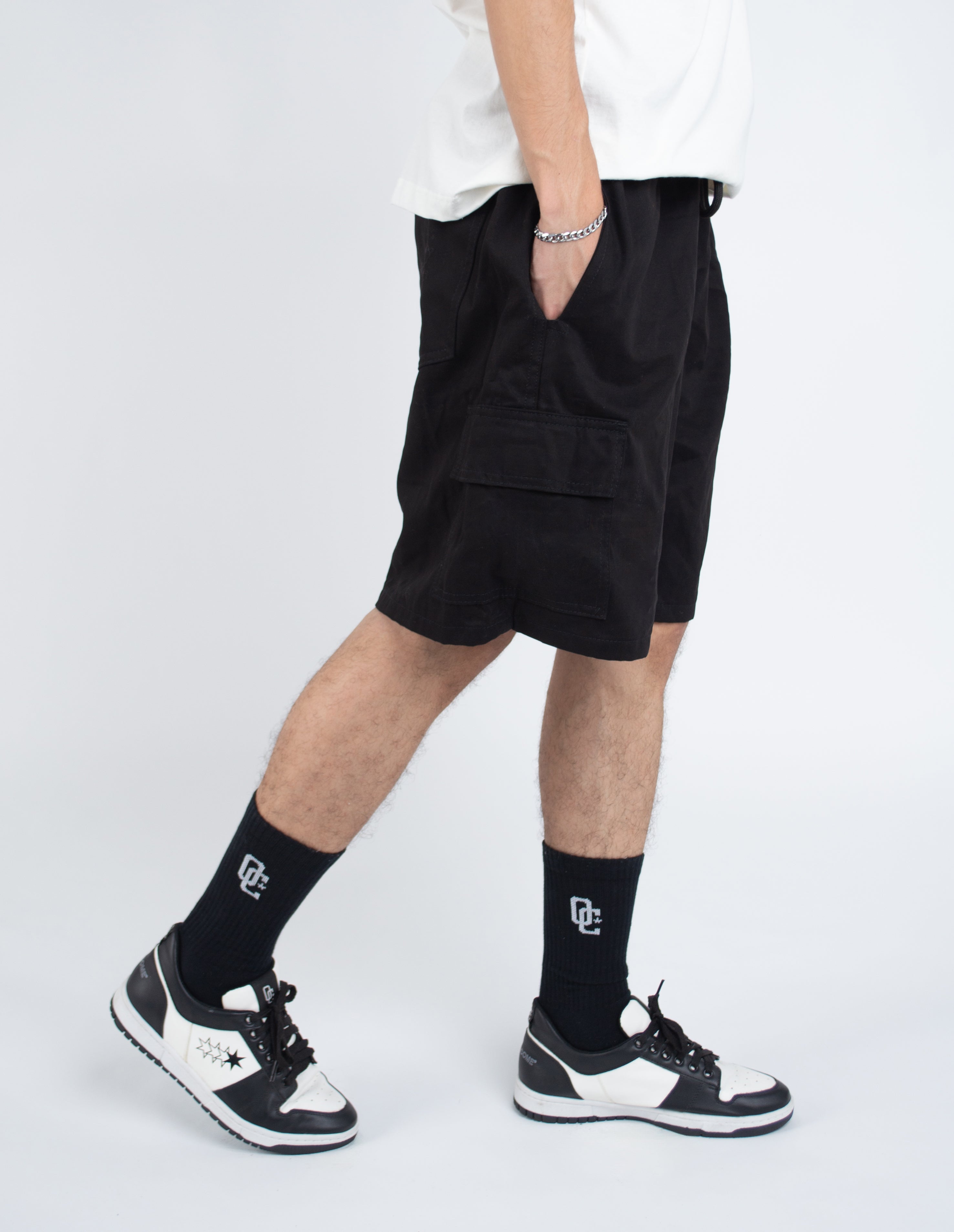 Bermuda Cargo Basic Preta