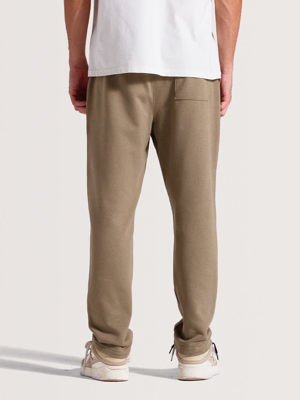 Calça Moletom Caqui Hang Loose Zip