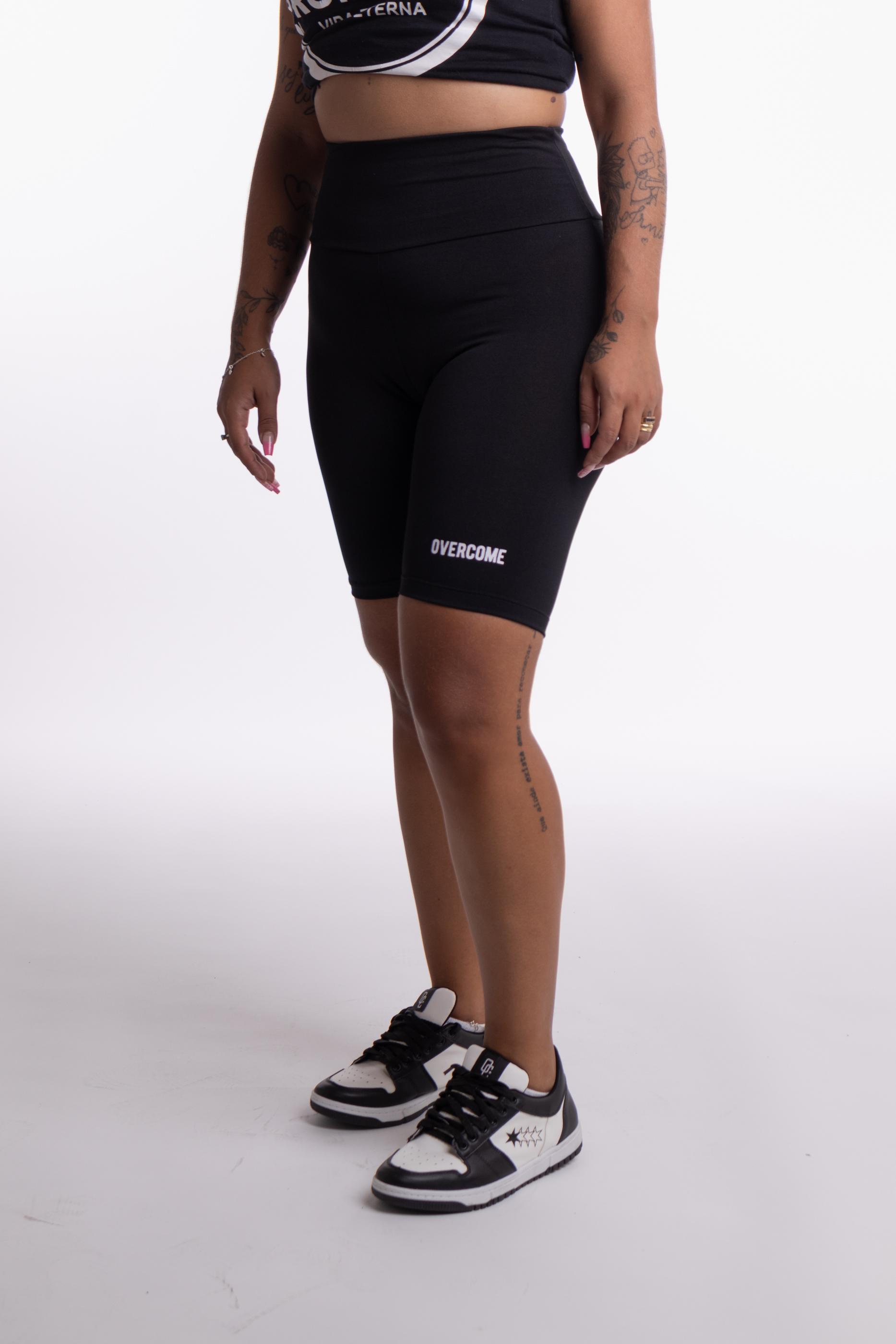 Bermuda Biker “Logobox” Classic Preta