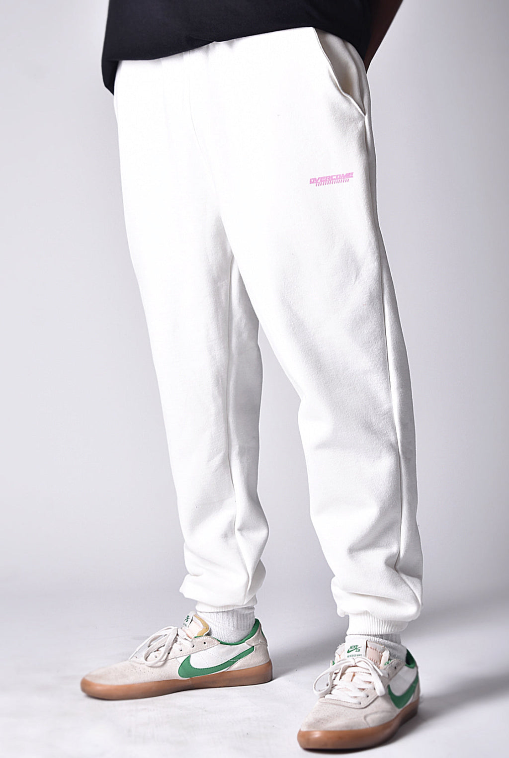 Calça Moletom Domination Smile Off White