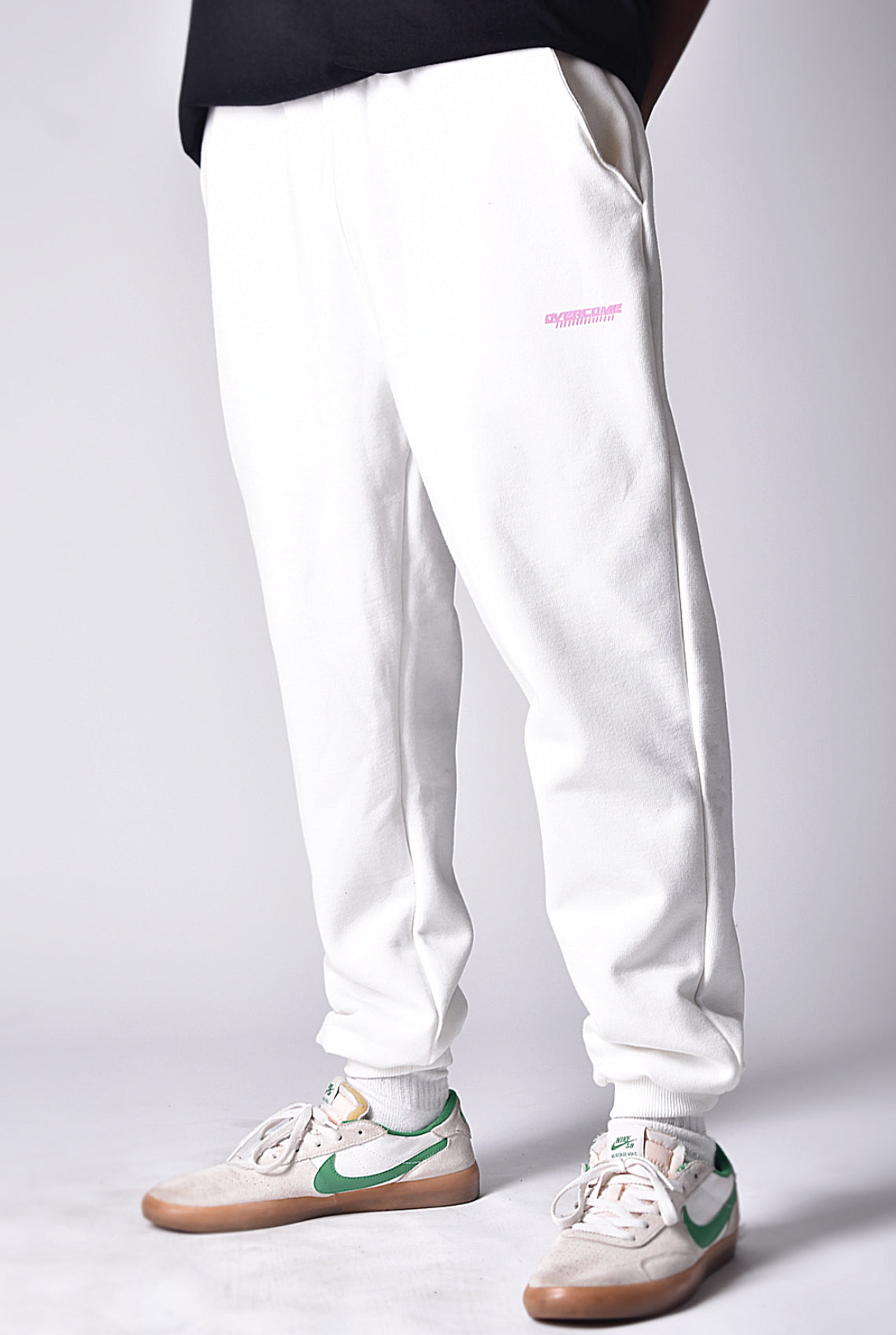 Calça Moletom Domination Smile Off White