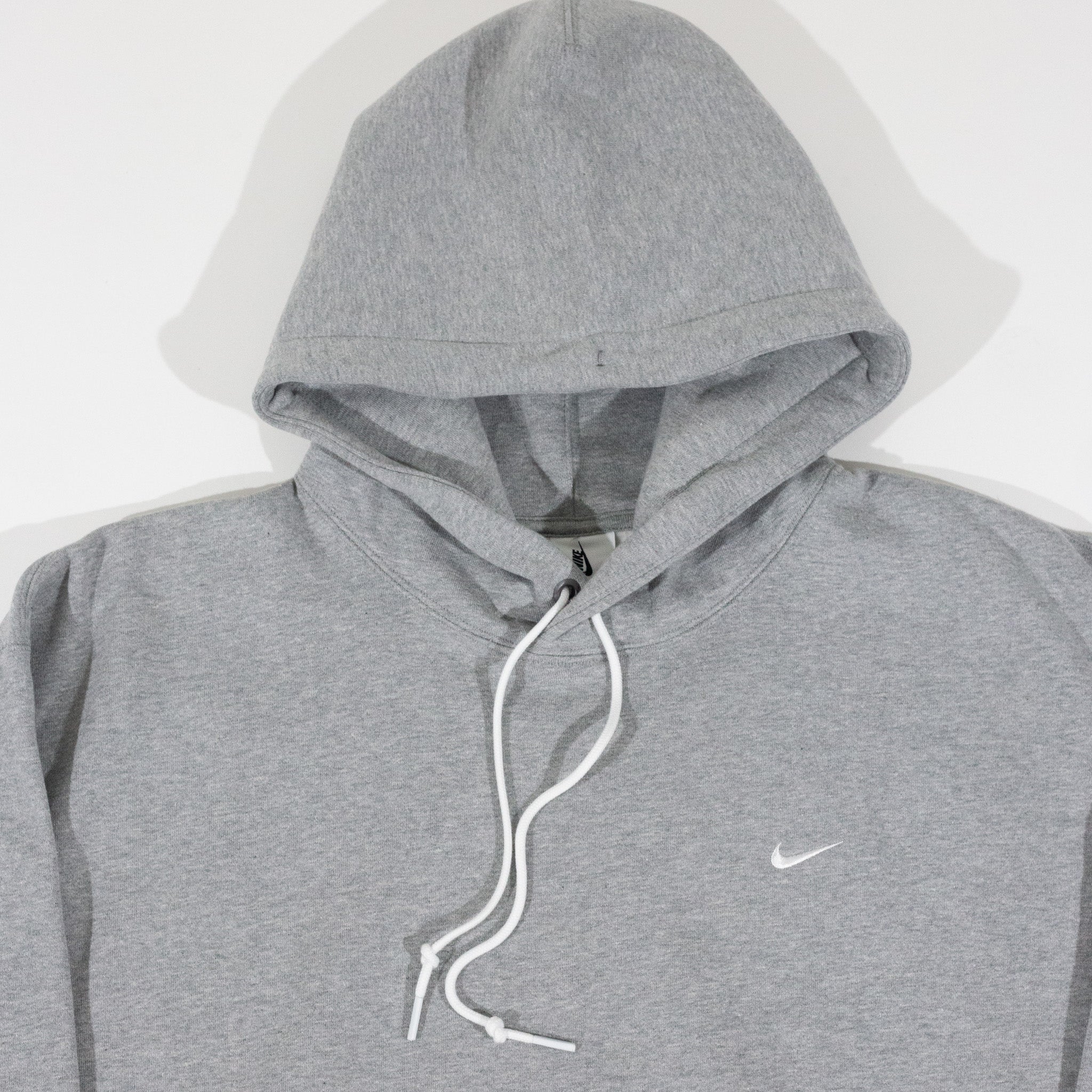 Moletom Nike Lab Solo Swoosh Cinza