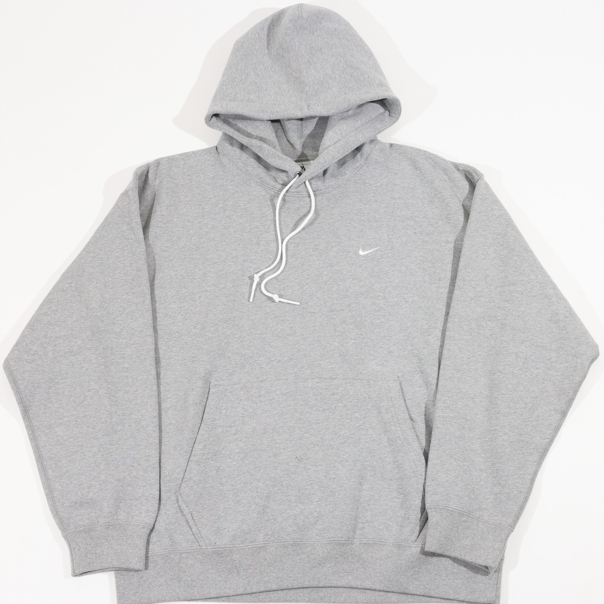 Moletom Nike Lab Solo Swoosh Cinza