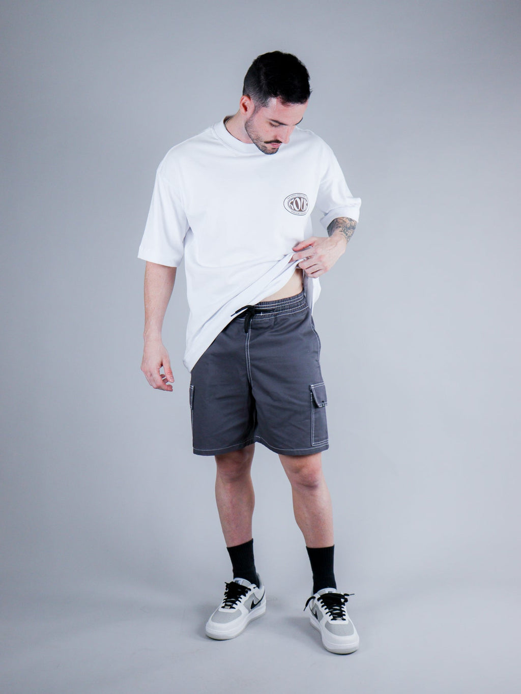 Bermuda Cargo Line Cinza