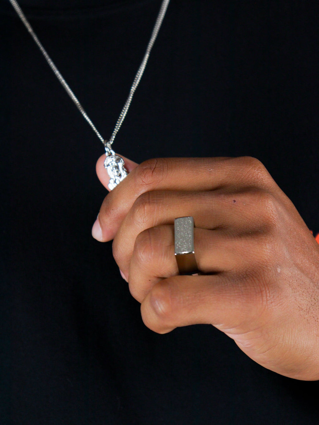 Anel Base Reta Prata