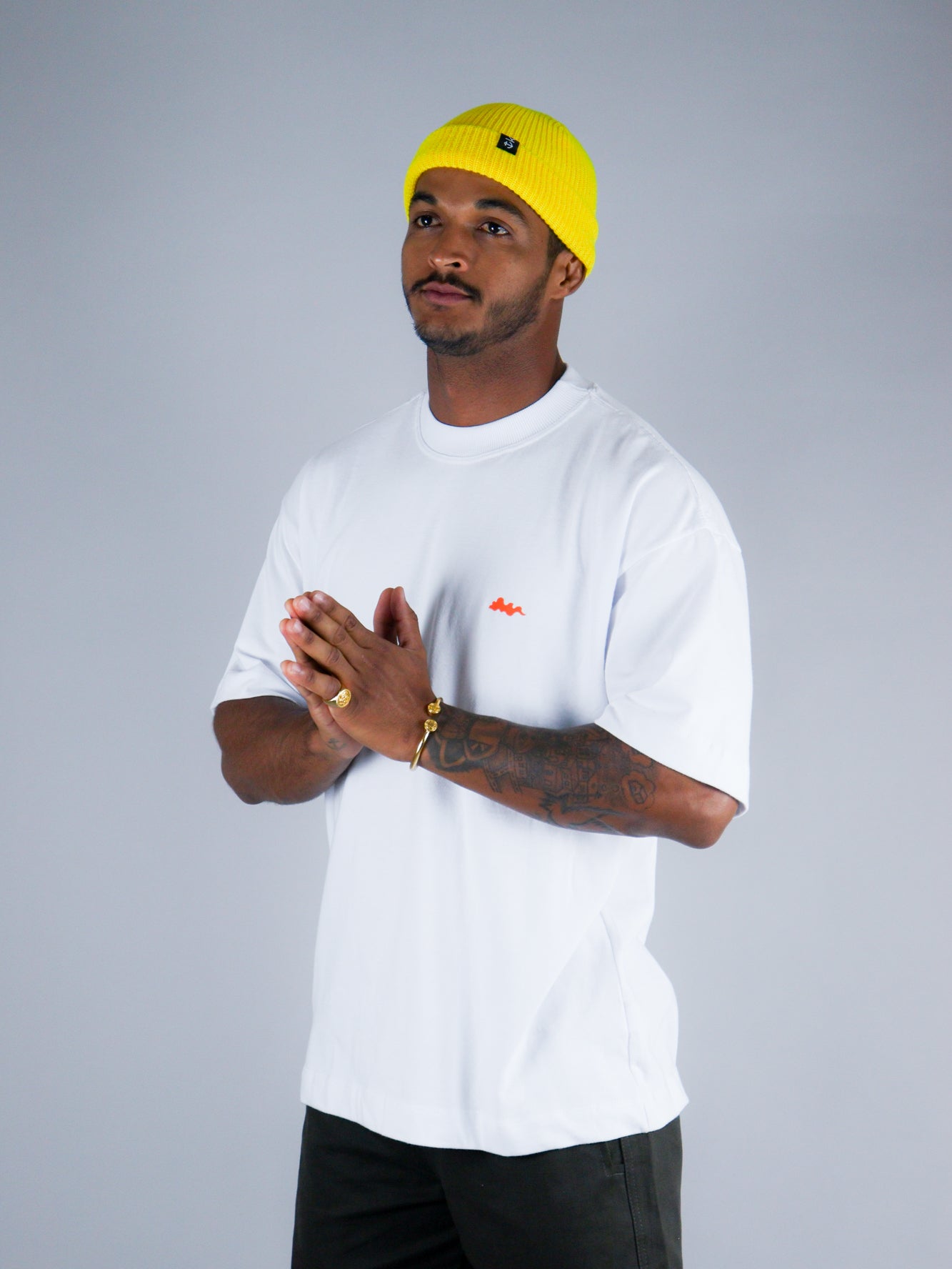 Anel Medalha de São Jorge Dourado