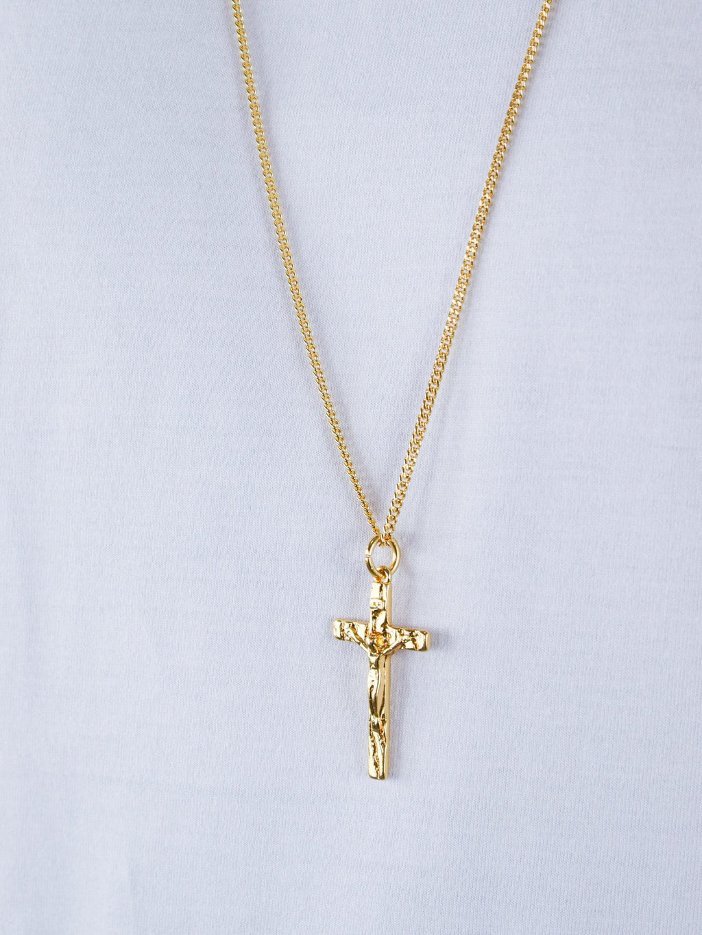 Colar de Corrente Cruz