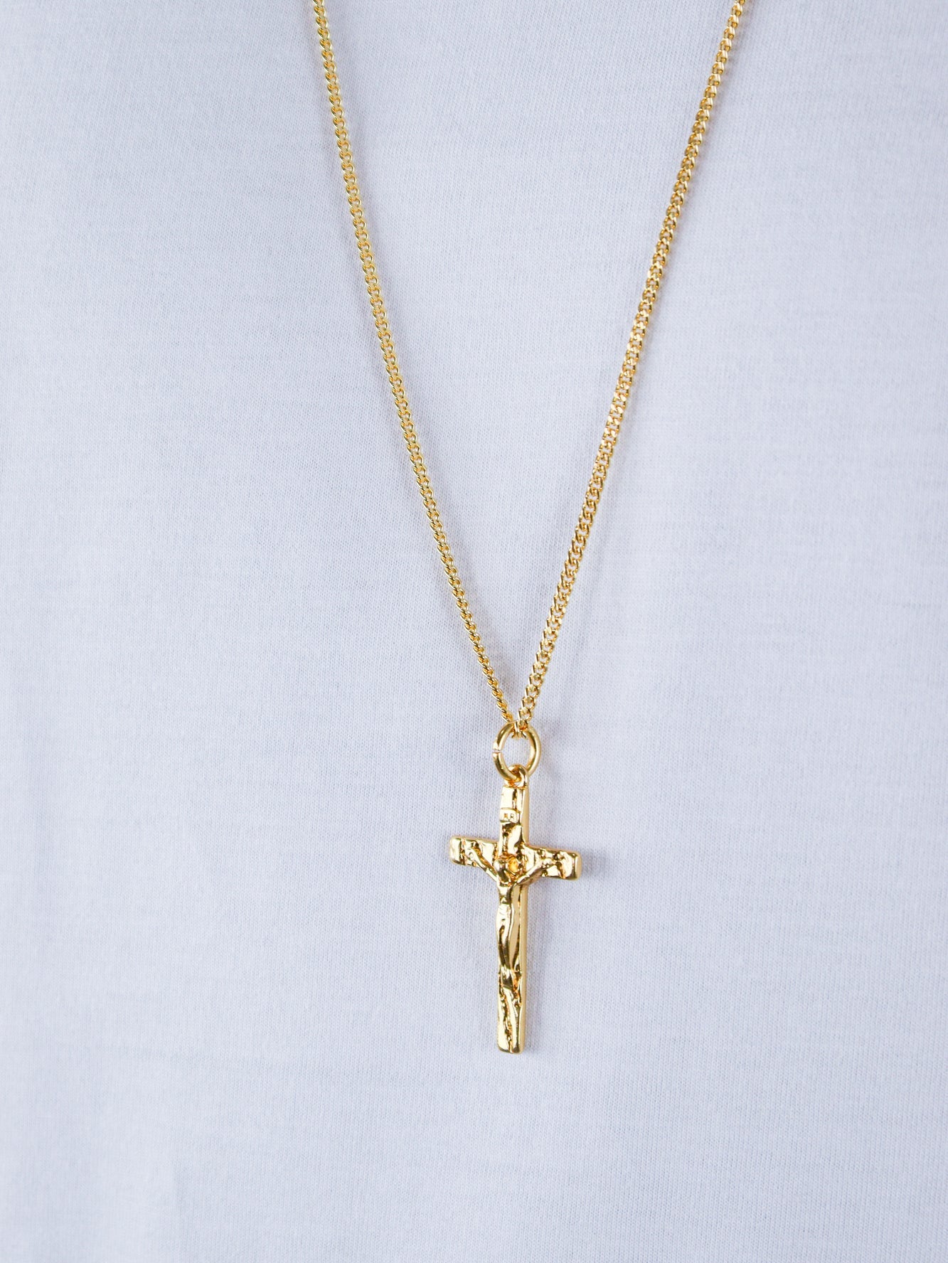 Colar de Corrente Cruz