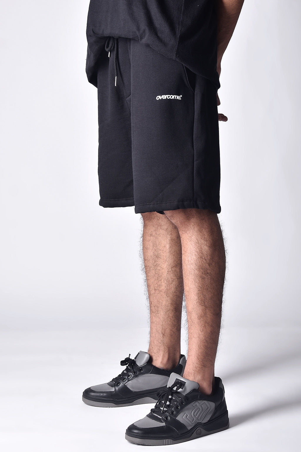 Bermuda Moletom "25" Preta