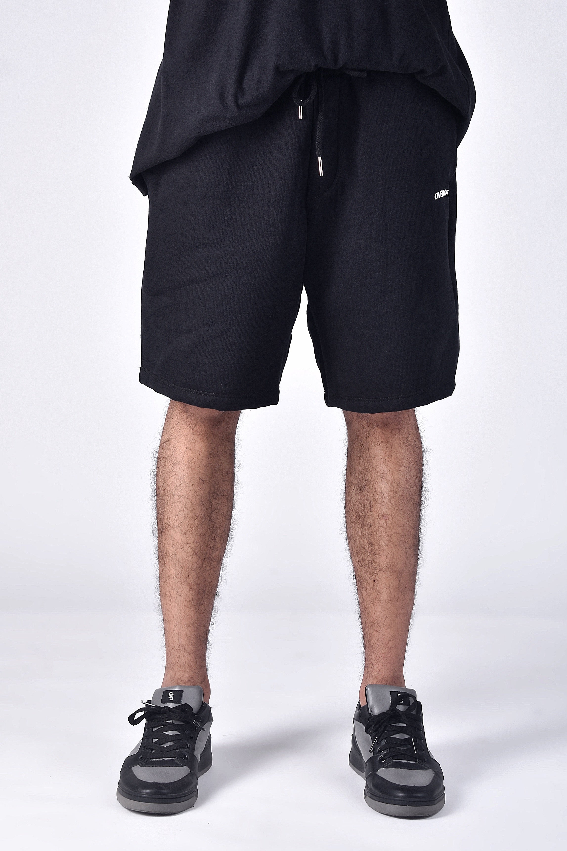 Bermuda Moletom "25" Preta