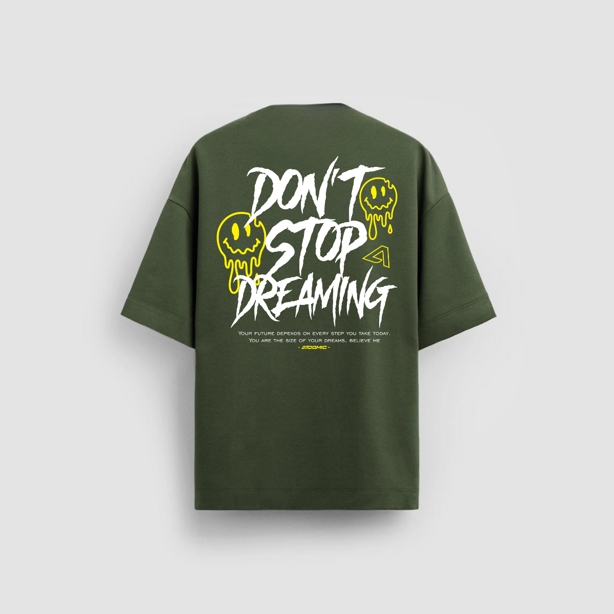 Camisa Masculina Oversized Premium 20.1 Don't Stop Dreaming