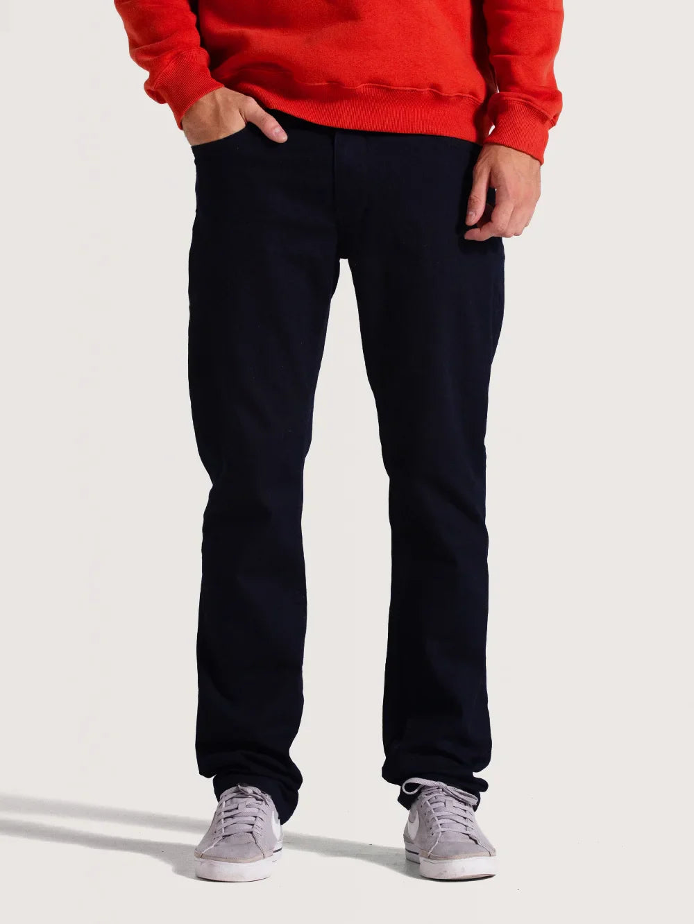 Calça Jeans Preta Masculina Hang Loose Dark Slim