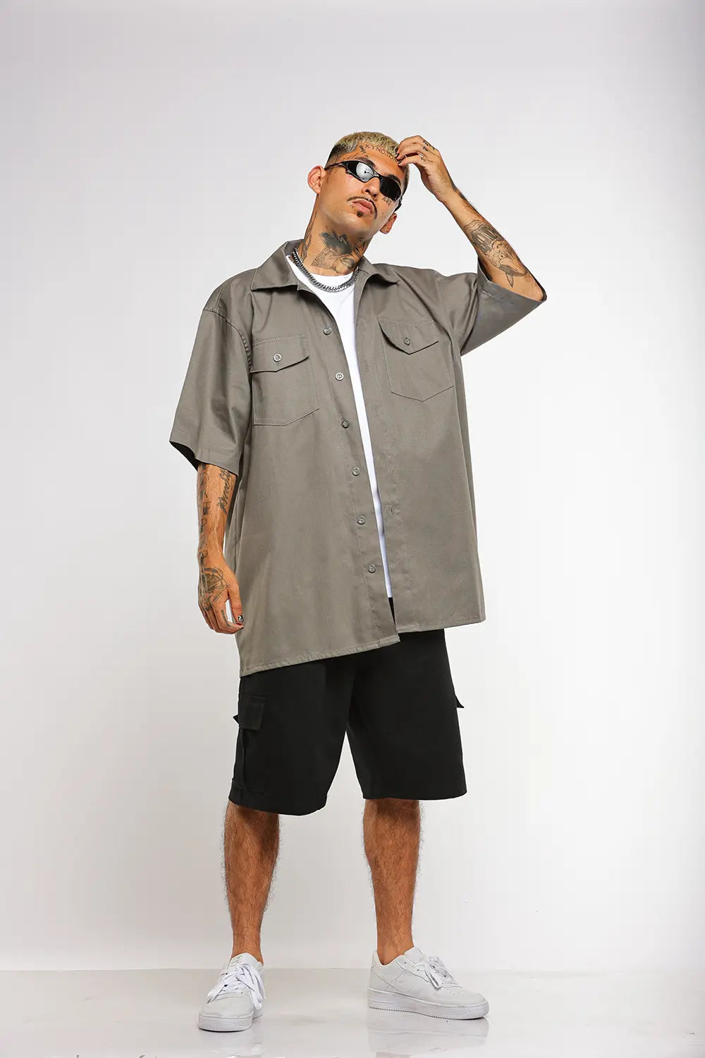 Workshirt (Camisa) Cinza Chumbo