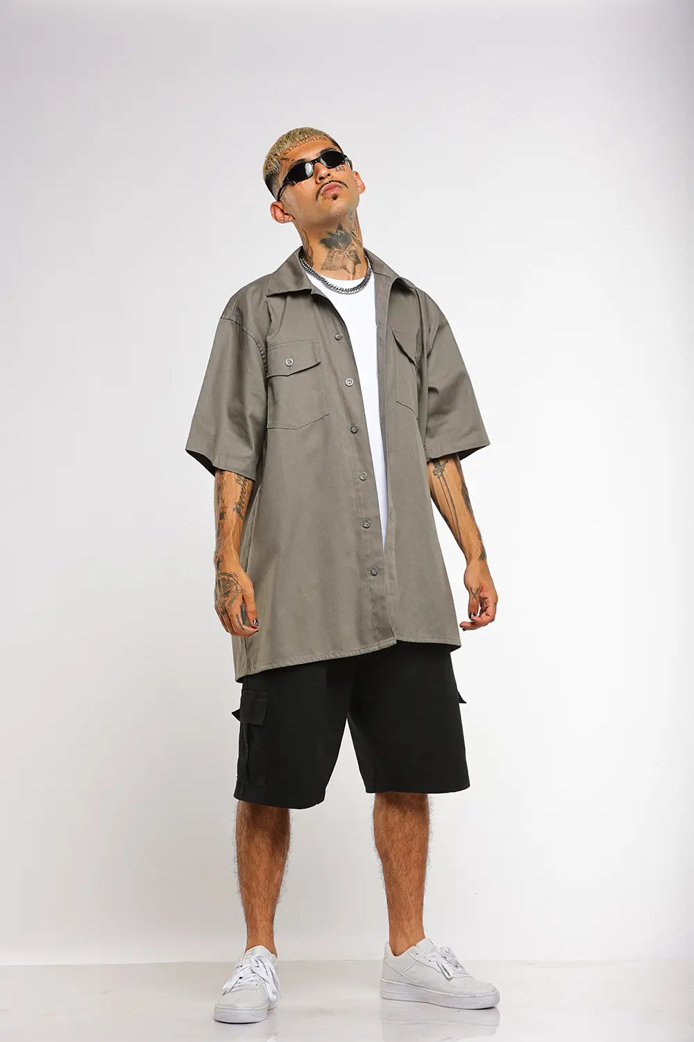 Workshirt (Camisa) Cinza Chumbo