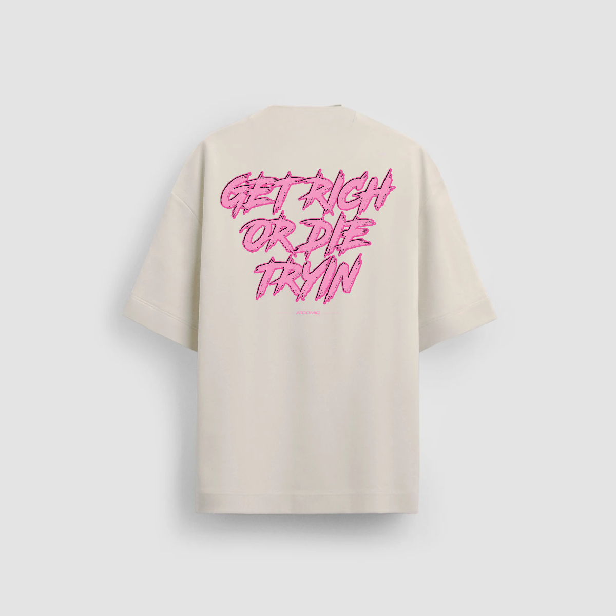 ATOOMIC 10 - Camisa Masculina Oversized Premium 20.1 Get Righ