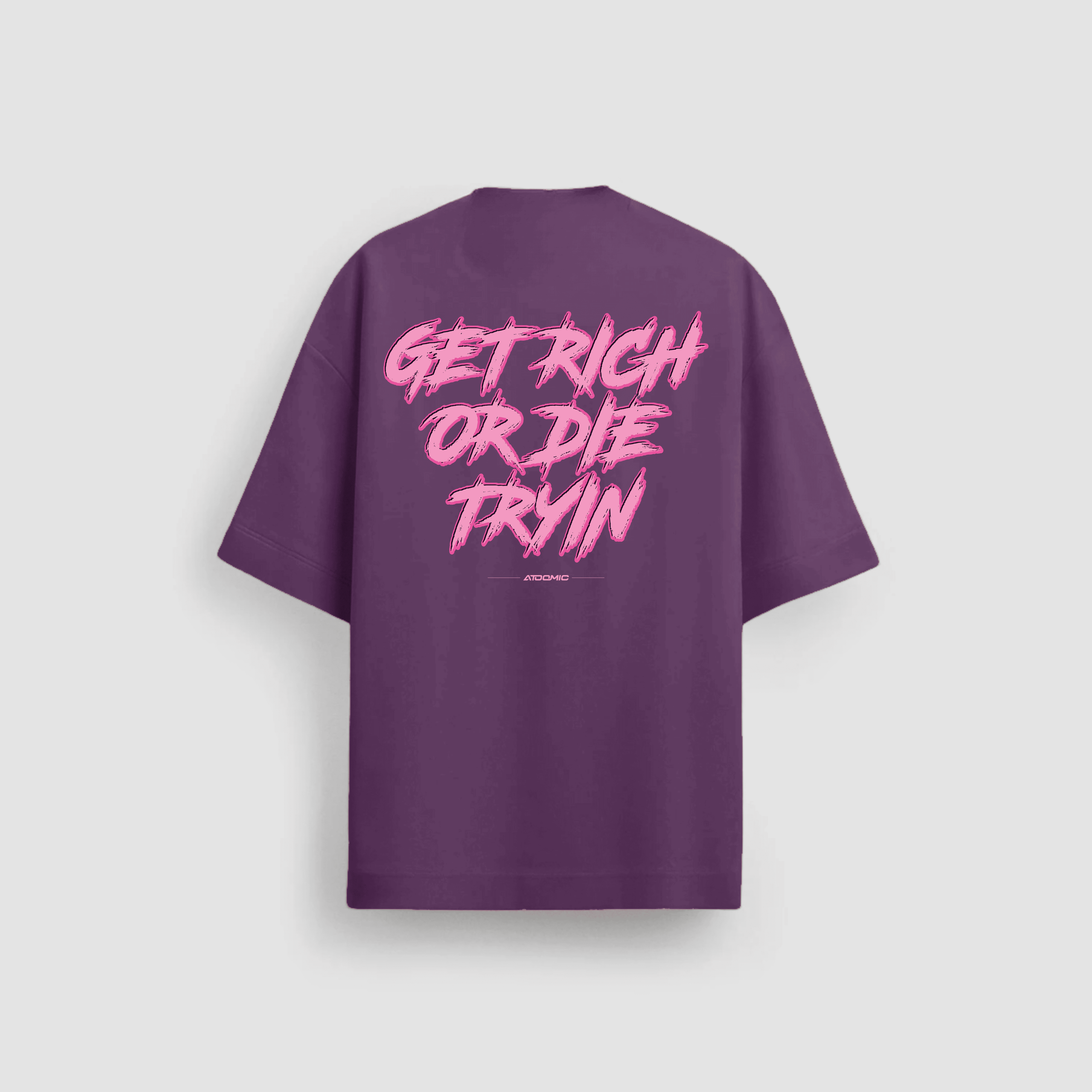 ATOOMIC 10 - Camisa Masculina Oversized Premium 20.1 Get Righ