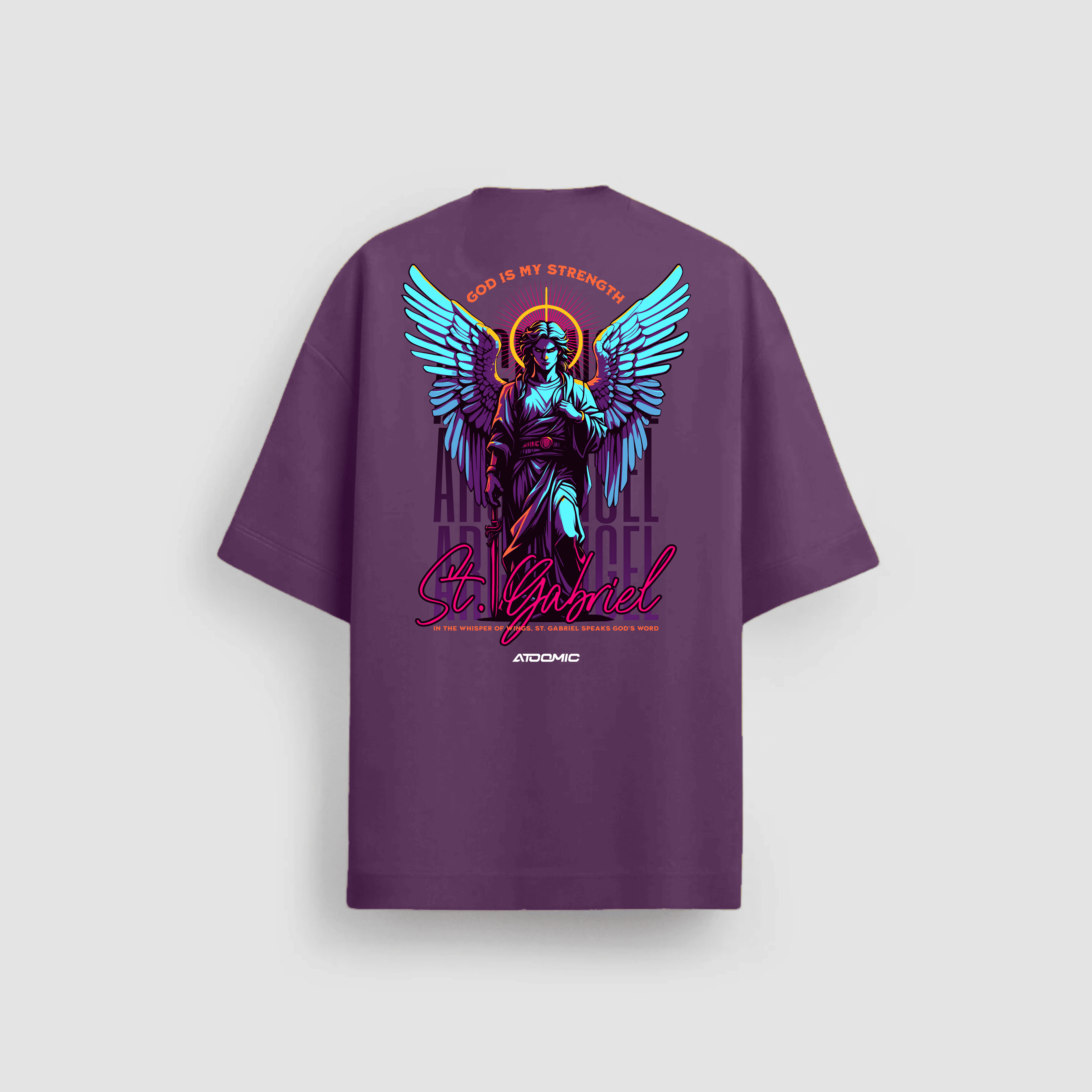 ANGEL 04 - Camisa Masculina Oversized Premium 20.1 St. Gabriel