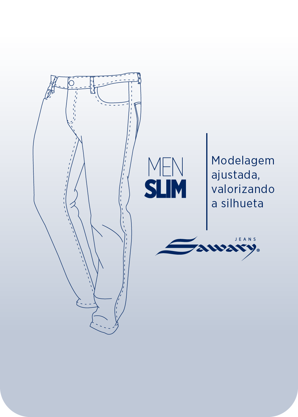 Calça Jeans Sawary Slim - 280262 PRETO